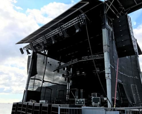 FREESTAGE LARGE sviðsvagn 10x8m